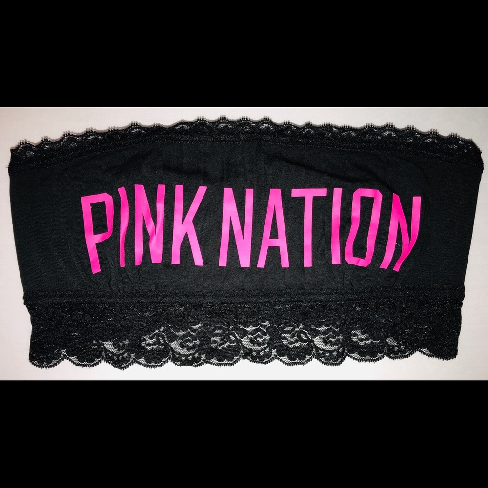 💗NWT VS PINK NATION LACE BANDEAU💗 - Picture 3 of 6